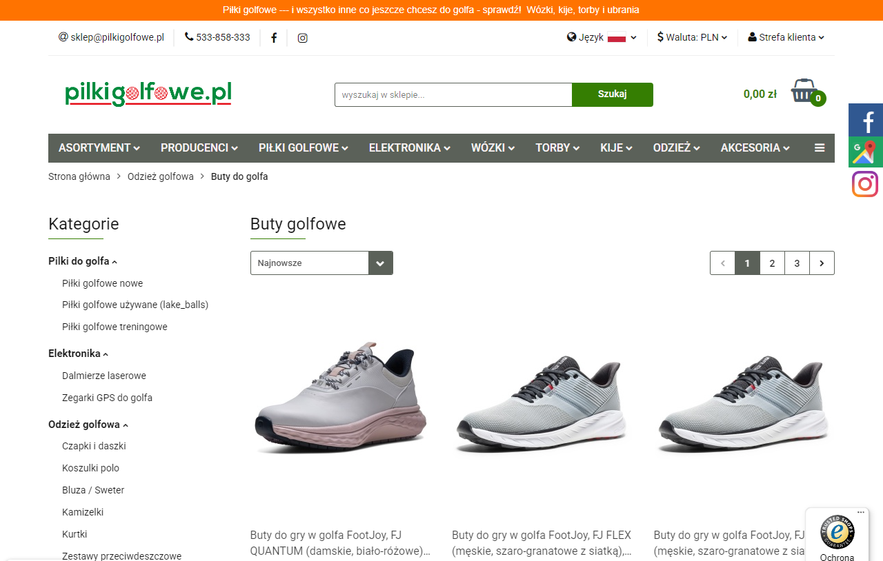 Jakie buty golfowe dla początkującego?