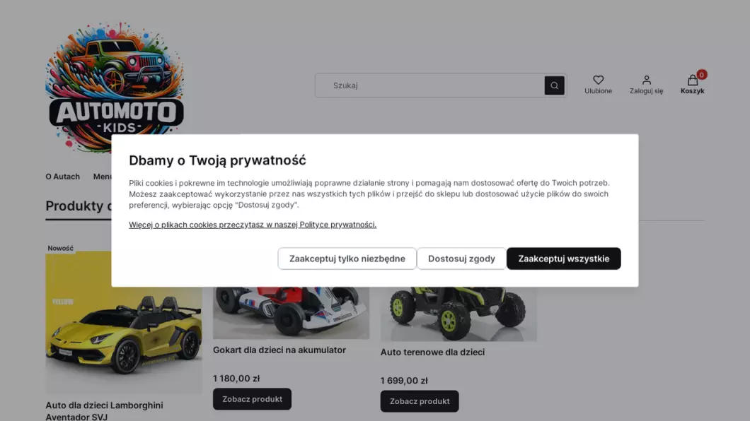 Automotokids - zrzut ekranu