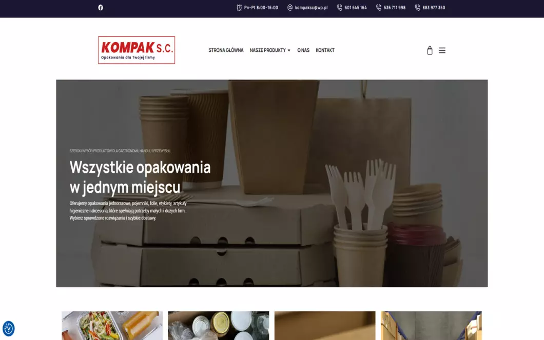 KOMPAK S.C. - zrzut ekranu