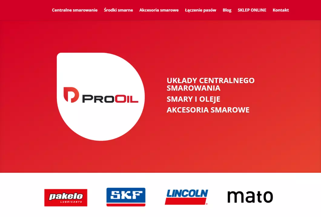 Prooil - Układy centralnego smarowania - zrzut ekranu