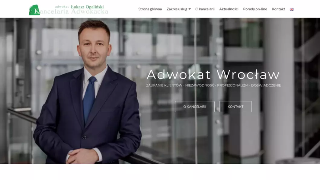 Kancelaria Adwokacka Łukasz Opaliński - zrzut ekranu