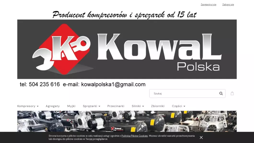 KowaL Polska - zrzut ekranu